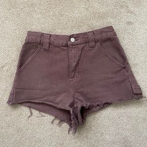 Pacsun brown carpenter shorts